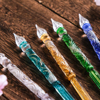 国東ガラスペン・ペン枕セット・スペシャルエディション 2・流星 Glass Pen - Wancher ワンチャー