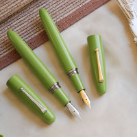 京都漆　かさね色・ 卯の花（うのはな） Fountain Pen - Wancher ワンチャー