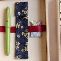 京都漆　かさね色・ 卯の花（うのはな） Fountain Pen - Wancher ワンチャー