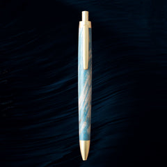 スタビライズド ボールペン　ブルー Ballpoint Pen - Wancher ワンチャー