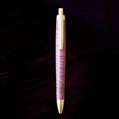 スタビライズド ボールペン　パープル Ballpoint Pen - Wancher ワンチャー