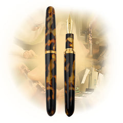 ドリームペン・セルロイド鼈甲 Fountain Pen - Wancher ワンチャー