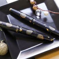 季映万年筆・夜桜・黒 Fountain Pen - Wancher ワンチャー