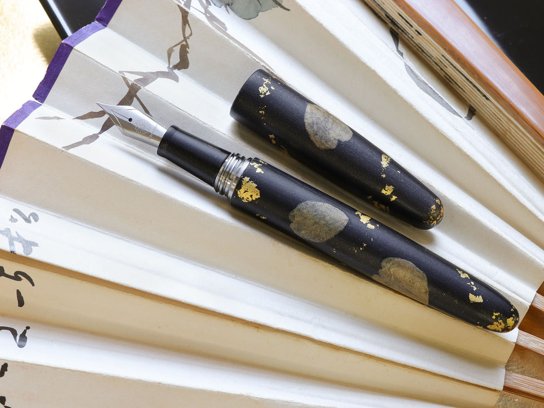 季映万年筆・夜桜・黒 Fountain Pen - Wancher ワンチャー