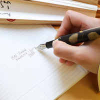 季映万年筆・夜桜・黒 Fountain Pen - Wancher ワンチャー