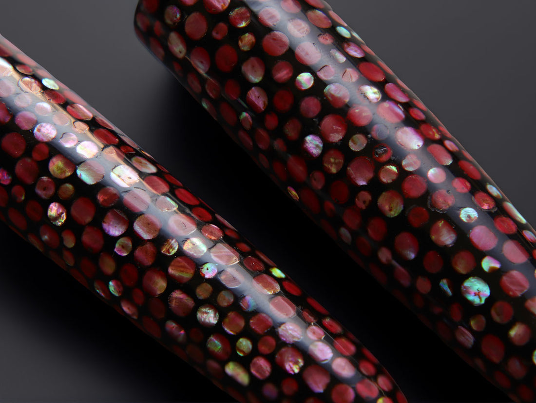 螺鈿・朱龍（しゅりゅう）万年筆 Fountain Pen - Wancher ワンチャー