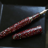 螺鈿・朱龍 万年筆 Fountain Pen - Wancher ワンチャー