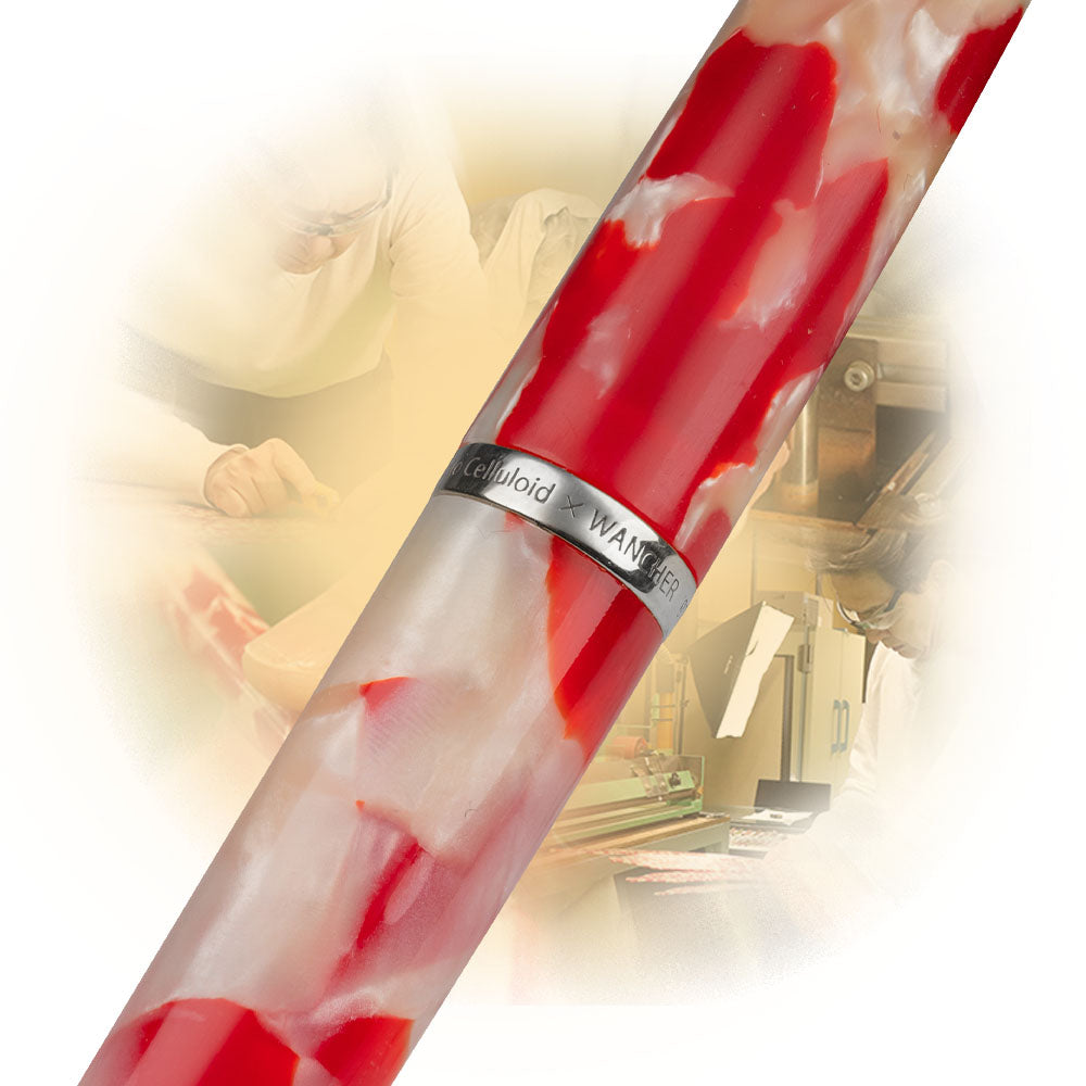 ドリームペン・セルロイド金魚 Fountain Pen - Wancher ワンチャー