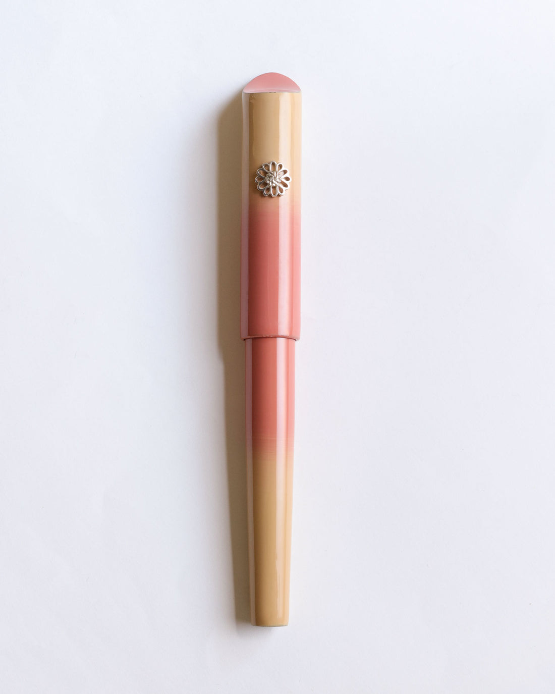 輪島漆・朱鷺色（ときいろ）ぼかし Fountain Pen - Wancher ワンチャー