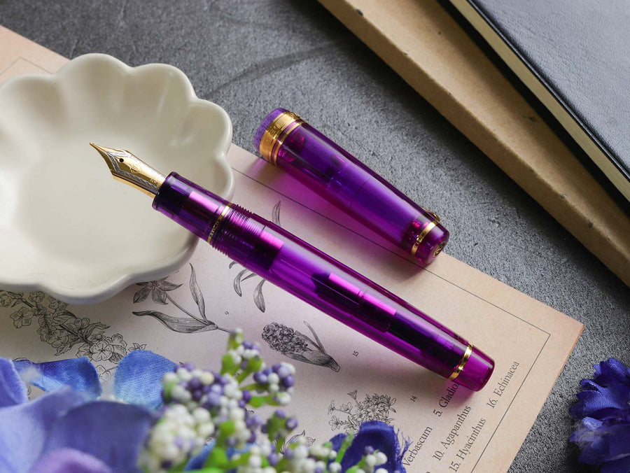 プロフェッショナルギア21金　ラベンダー Fountain Pen - Wancher ワンチャー