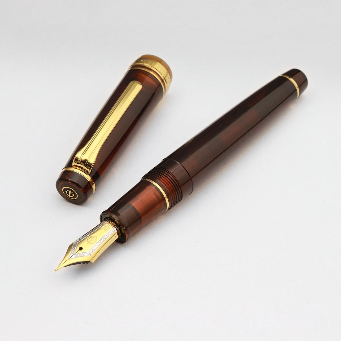 プロフェッショナルギア21金・モカブラウン Fountain Pen | ワン