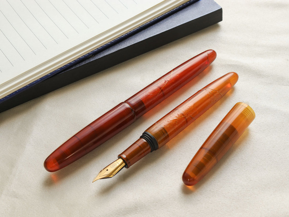 溜透かし・透明　アイビー Fountain Pen - Wancher ワンチャー