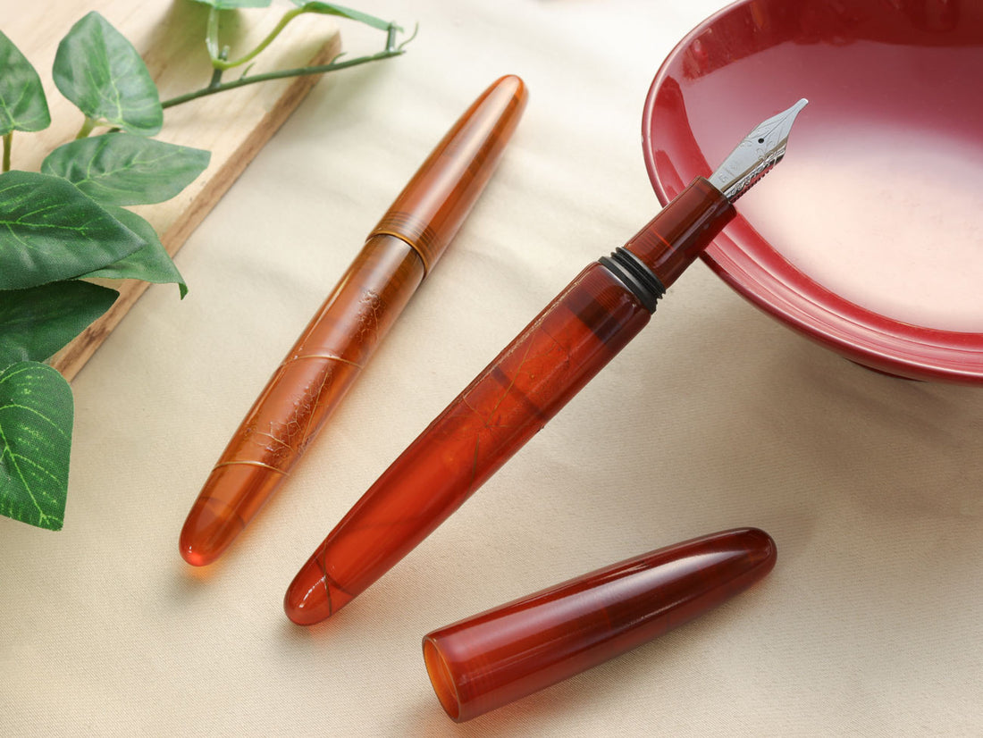 溜透かし・透明　アイビー Fountain Pen - Wancher ワンチャー
