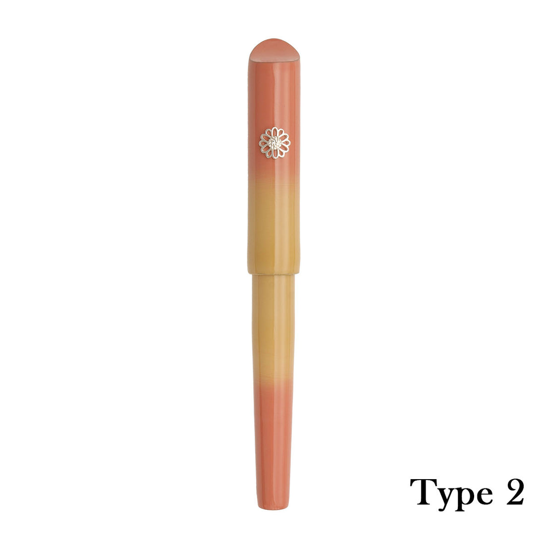 輪島漆・朱鷺色（ときいろ）ぼかし Fountain Pen - Wancher ワンチャー