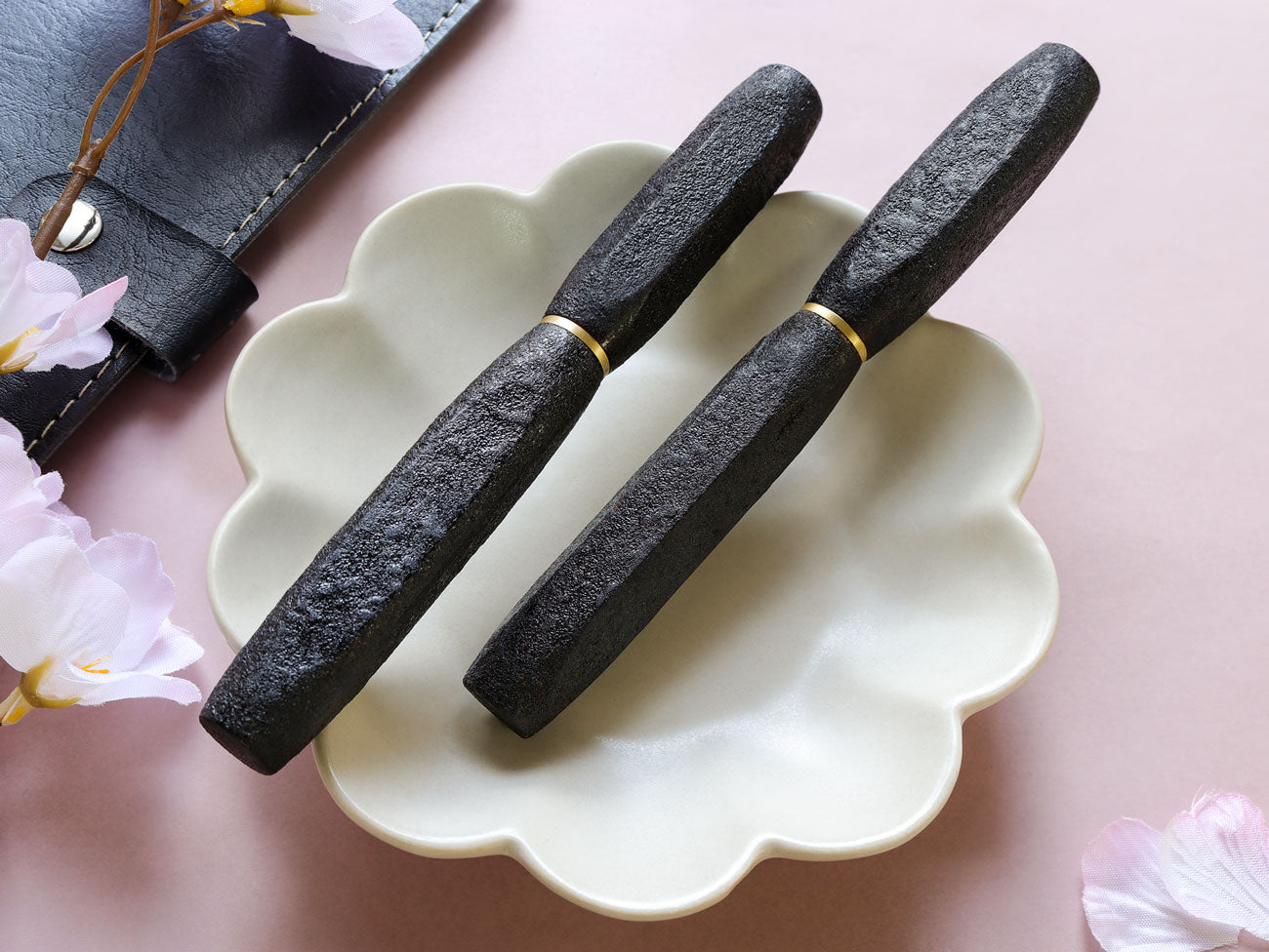 伝承・津軽漆・仕掛紋紗塗 Fountain Pen | ワンチャーペン Wancher