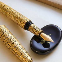 Wancher-Dream-Pen-Hirota-Urushi-Tsuishitsu-kiniro-I-Fountain-pen