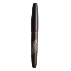 季映万年筆・赤溜塗・ひいらぎ Fountain Pen - Wancher ワンチャー