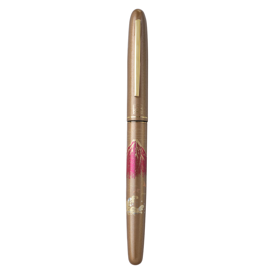 呉竹 万年毛筆 硬筆 - 赤富士 (ペン先セット)– Wancherpen Japan