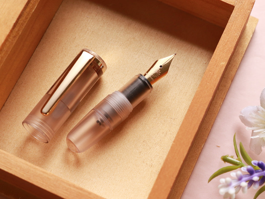 PuChiCo・フロスティセピア Fountain Pen | ワンチャーペン Wancher