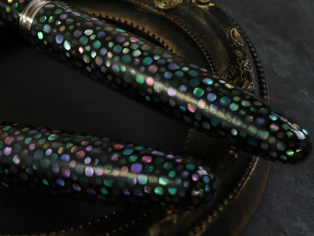 螺鈿 ・ 蒼鱗（そうりん）万年筆 Fountain Pen - Wancher ワンチャー