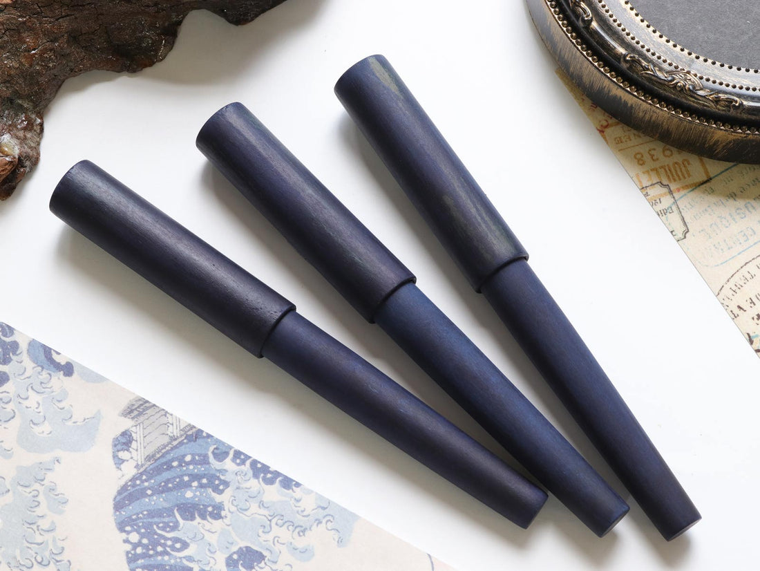 世界樹・藍 Fountain Pen - Wancher ワンチャー