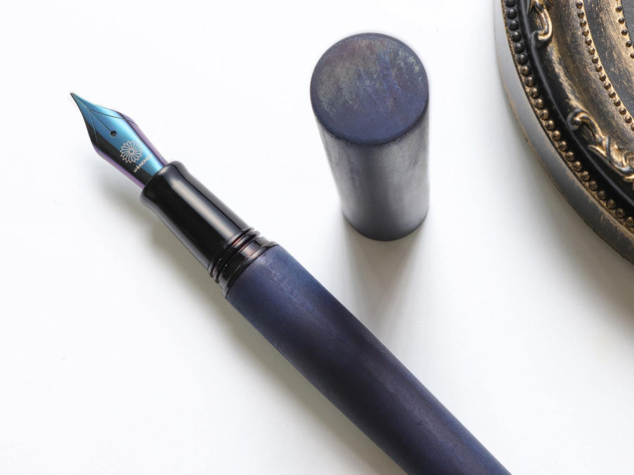 世界樹・藍 Fountain Pen - Wancher ワンチャー