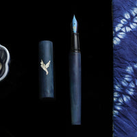 世界樹・藍 Fountain Pen - Wancher ワンチャー