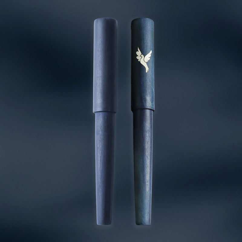 世界樹・藍 Fountain Pen - Wancher ワンチャー