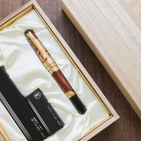 呉竹万年毛筆 夢銀河輪島塗・昇龍 Brush Pen - Wancher ワンチャー