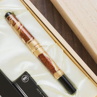 呉竹万年毛筆 夢銀河輪島塗・昇龍 Brush Pen - Wancher ワンチャー