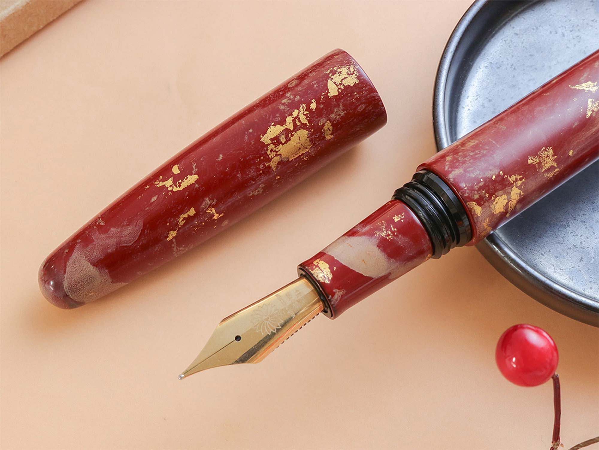 八雲塗  流紋 ・ アマテラス Fountain Pen - Wancher ワンチャー