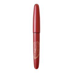 季映万年筆・朱漆・つばき Fountain Pen - Wancher ワンチャー