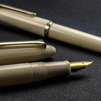 プロフィットふでDEまんねん・アイボリー Fountain Pen - Wancher ワンチャー