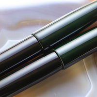会津漆・玉虫塗・緑 Fountain Pen - Wancher ワンチャー