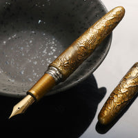 八雲塗 ちぢみ ・ にしきへび Fountain Pen - Wancher ワンチャー