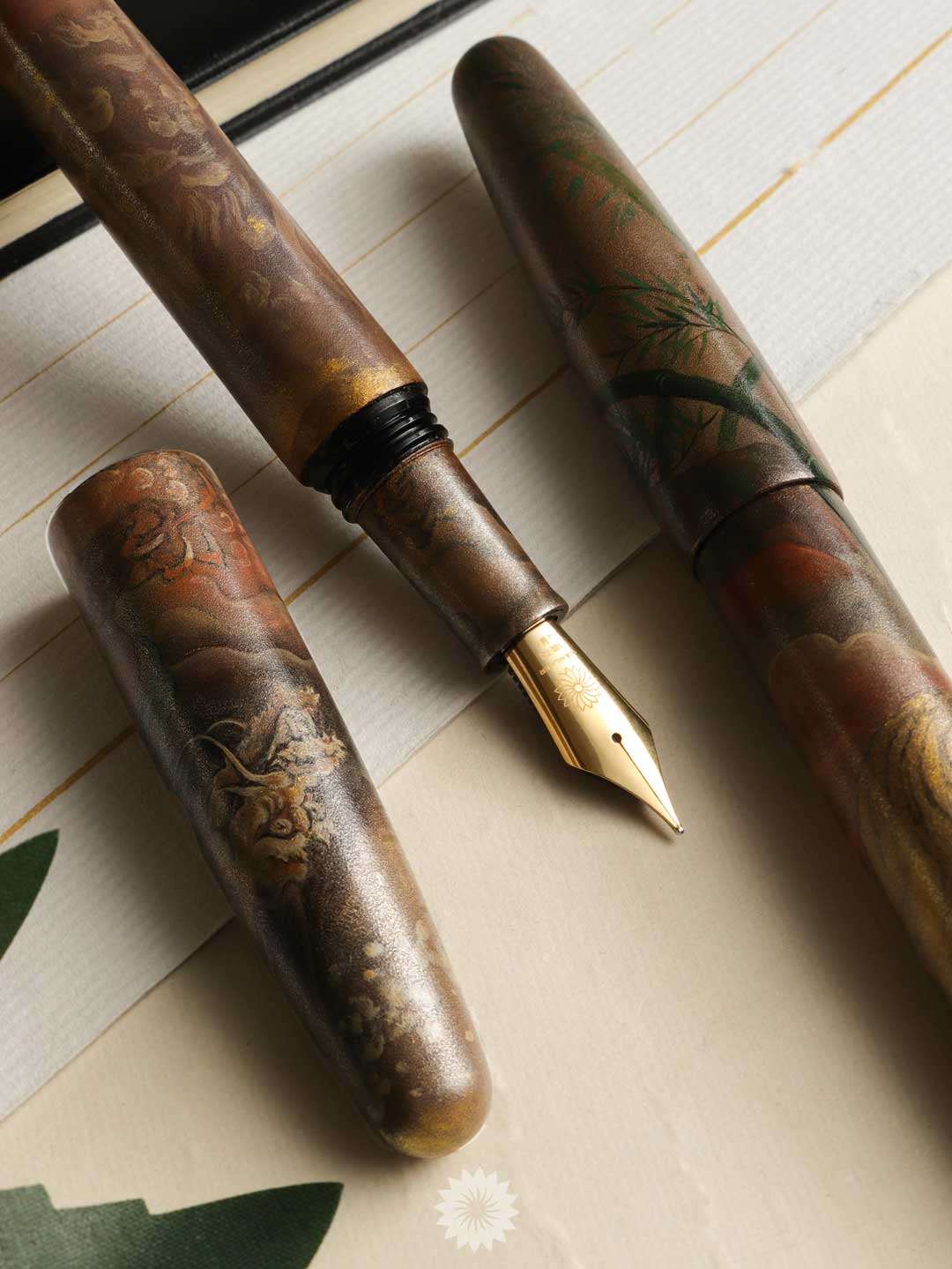 WANCHER ワンチャー漆絵・虎万年筆– Wancherpen Japan