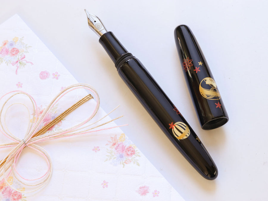 ドリームペン 越前漆・手毬