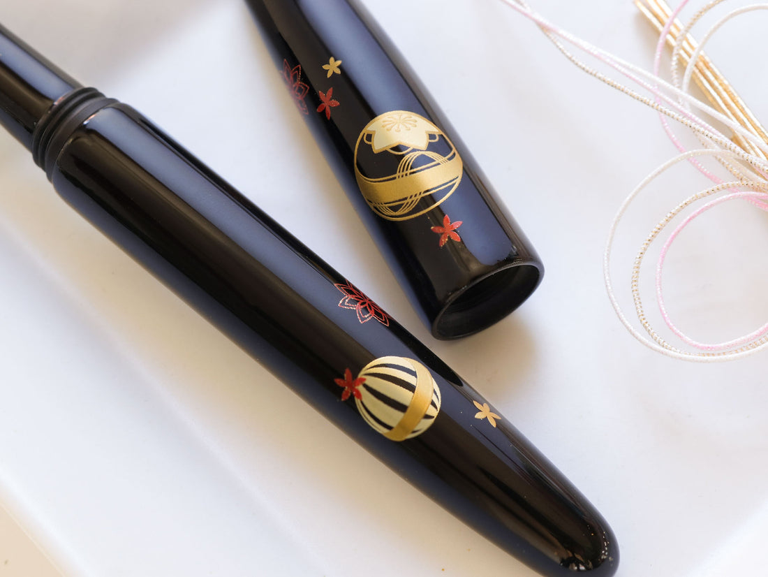 ドリームペン 越前漆・手毬