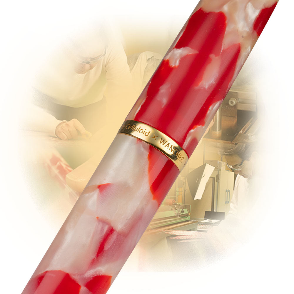 ドリームペン・セルロイド金魚 Fountain Pen - Wancher ワンチャー