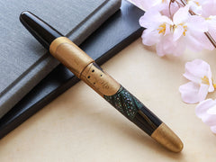 高蒔絵・扇面業平 Fountain Pen - Wancher ワンチャー