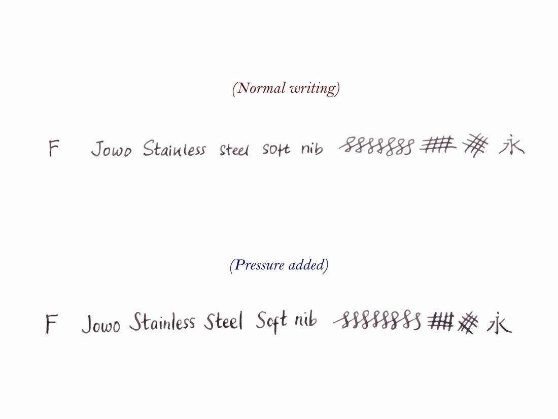 ＃6 Jowoニブ・ステンレスソフト Nib - Wancher ワンチャー