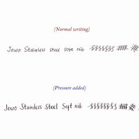 ＃6 Jowoニブ・ステンレスソフト Nib - Wancher ワンチャー