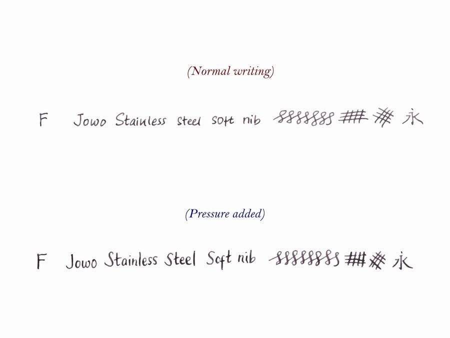 ＃6 Jowoニブ・ステンレスソフト Nib - Wancher ワンチャー