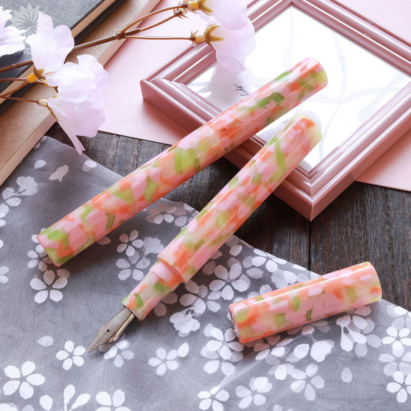 ワンチャーWANCHER カレイド万年筆・ピンク・和桜– Wancherpen Japan