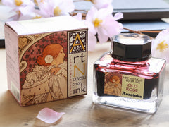 呉竹アール・ヌーヴォーカラーインク・オールドローズ Bottled Ink - Wancher ワンチャー