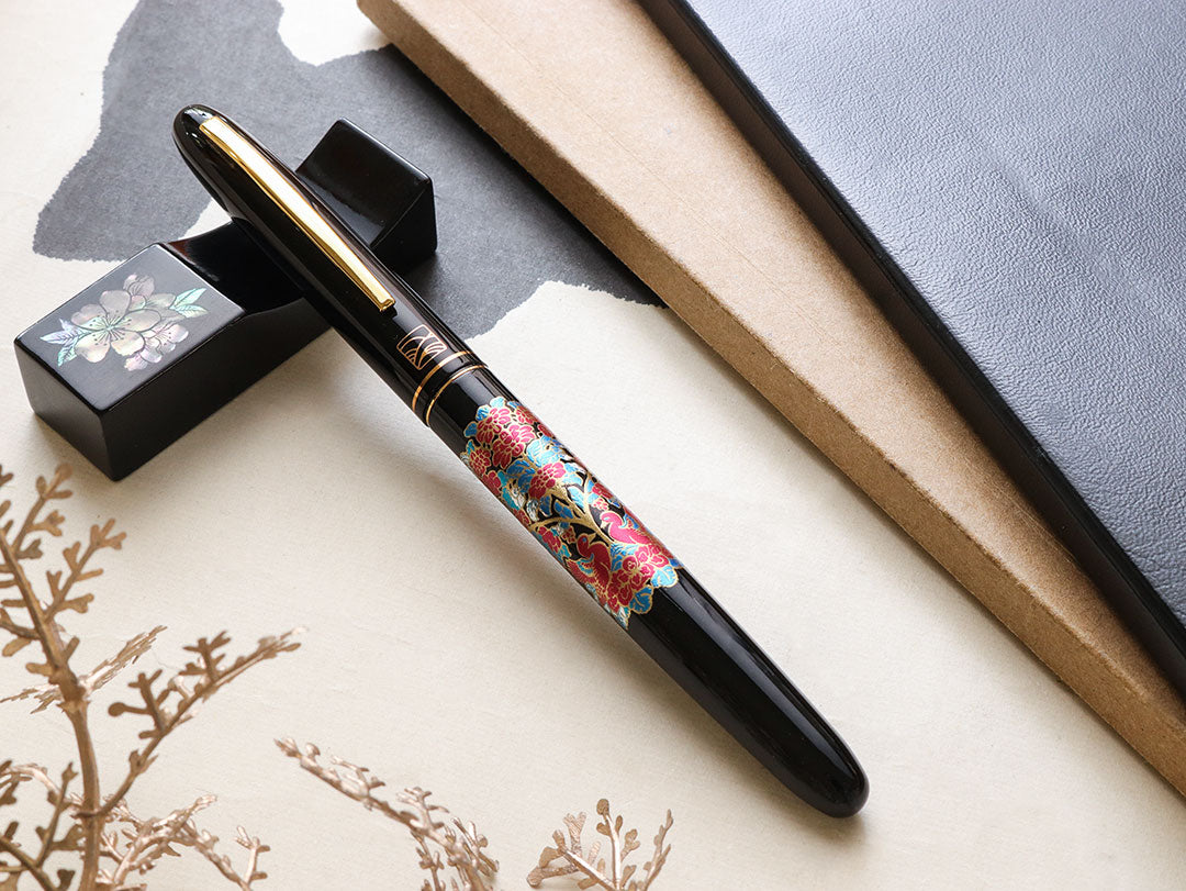 呉竹近代蒔絵万年筆 - 春色萬里 Fountain Pen - Wancher ワンチャー
