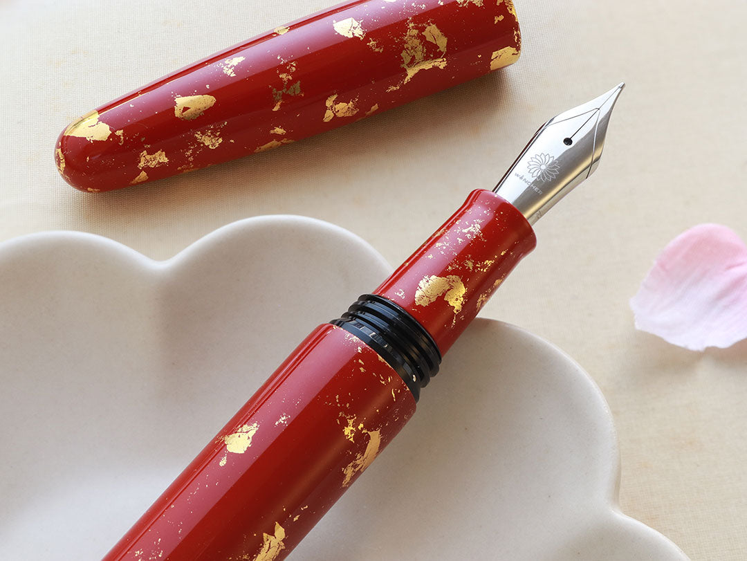 京都漆　古都色・平等院 Fountain Pen - Wancher ワンチャー
