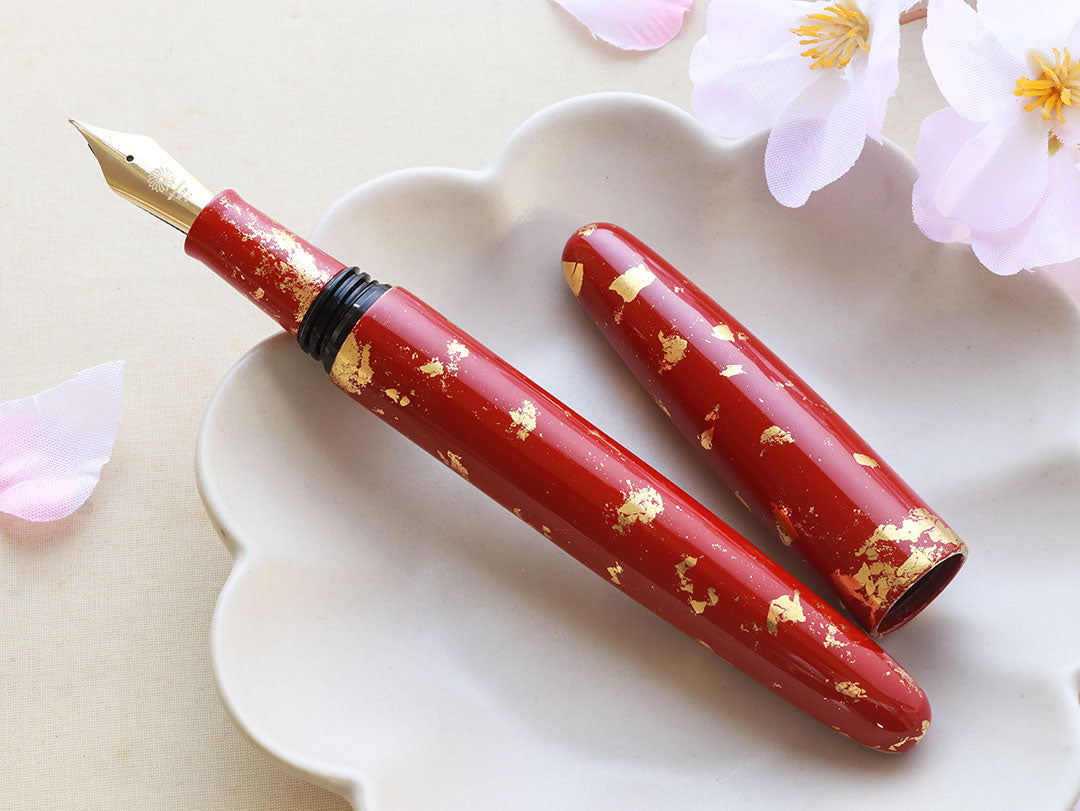 京都漆　古都色・平等院 Fountain Pen - Wancher ワンチャー