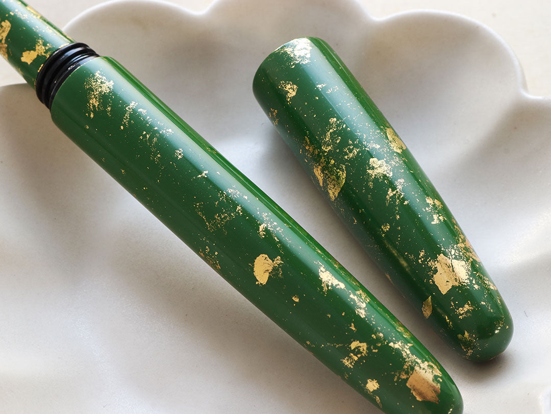 京都漆 古都色・嵐山の竹 Fountain Pen | ワンチャーペン Wancher