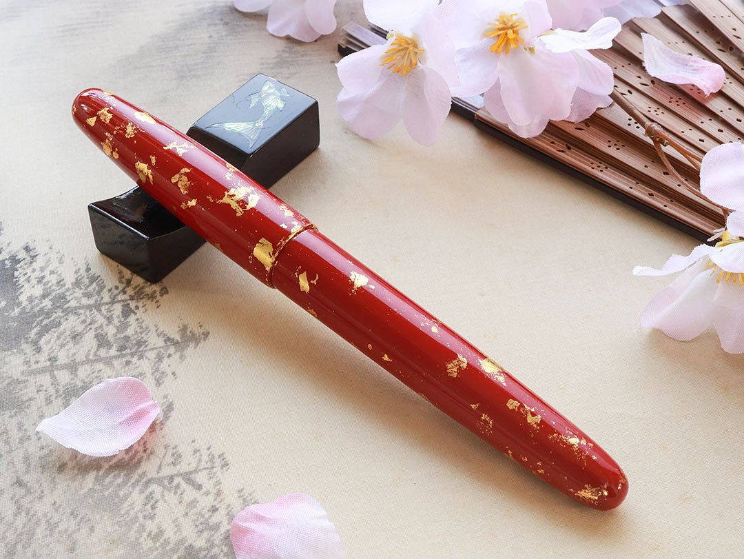 京都漆　古都色・平等院 Fountain Pen - Wancher ワンチャー